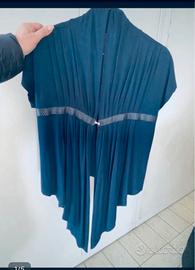 Gilet blu elegante Puccini taglia 46