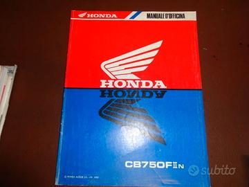 CB750 CB750F manuale officina manutenzione Honda