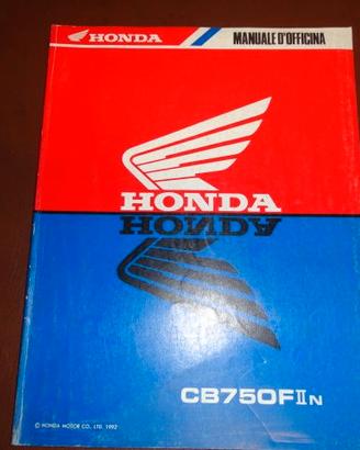 CB750 CB750F manuale officina manutenzione Honda