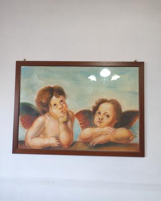 quadro immagine de "PUTTI" fatto a mano