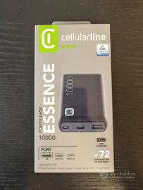 Powerbank portatile Cellularline 10000