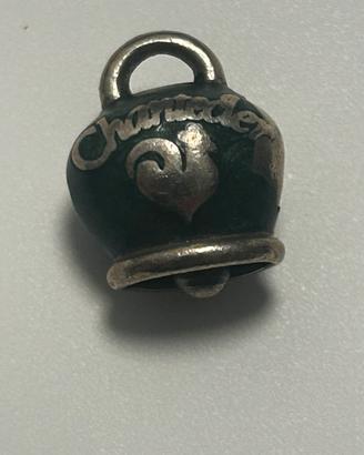 Campanella Chantecler in argento smaltato