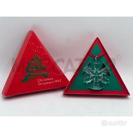 CHRISTMAS STELLA ORNAMENT 1992 SWAROVSKI MOLTO RAR