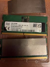 RAM DDR5 SODIMM 16GB (2x8GB) 4800 MT/s