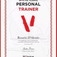 Personal trainer e preparatore di natural bodybui