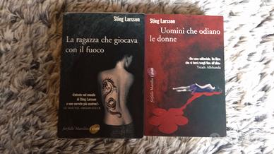Primi due libri trilogia Stieg Larsson