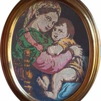 Quadro realizzato al mezzo punto.