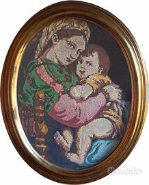 Quadro realizzato al mezzo punto.