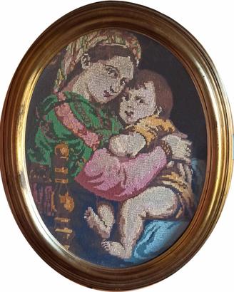 Quadro realizzato al mezzo punto.