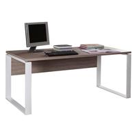 SCRIVANIA OPERATIVA  LEGNO ROVERE SBIANCATO