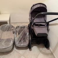 Trio Inglesina, seggiolone pappa e sediolino auto