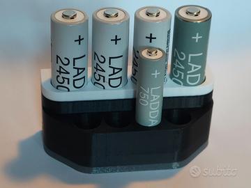 Porta batterie AA e 3A