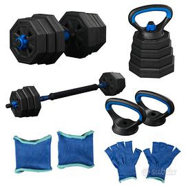 Set di Manubri Regolabili 4 in 1 40KG