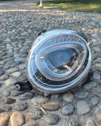 Faro Fiat 500 Proiettore superiore SX lenticolare