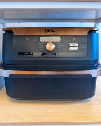Ninja Friggitrice ad Aria 10,4L, Doppia Zona