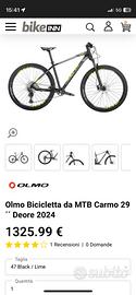 Bicicletta Olmo Carmo deore 2024