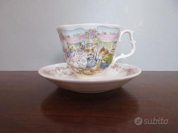 Tazza e piattino da tè Brambly Hedge Royal Doulton