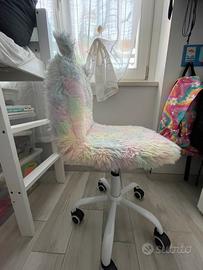 Sedia scrivania unicorno