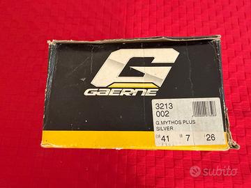 Scarpe bici GAERNE G. Mythos Plus Silver 41 NUOVE