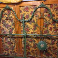 letto in ferro battuto d'epoca