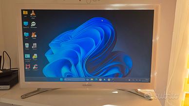 TV Monitor Samsung 22 FullHD HDMI UE22H5610 bianco