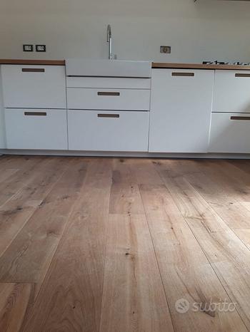 Stock parquet Maxiplancia Spazzolato Oliato