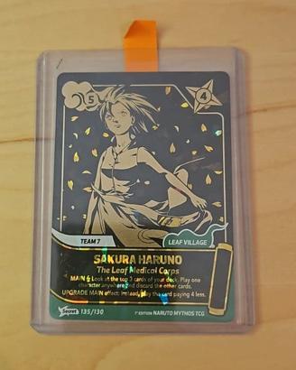 Naruto Mythos Sakura Haruno 135/130 Secret - 1° Ed