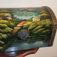 Baule dipinto