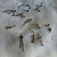 Blocco di n. 11 piercing 