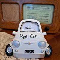 Porta foto a forma di Fiat 500 in resina Nuovo