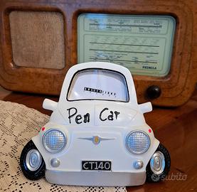 Porta foto a forma di Fiat 500 in resina Nuovo
