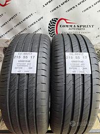 2 PNEUMATICI 215/55 R17 GOODYEAR ESTIVE KM0
