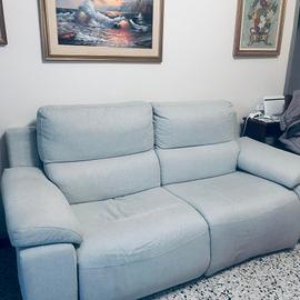 Divano Poltronesofá tre posti elettrico
