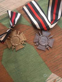 ww1 prima guerra  mondiale  croci con nastrino