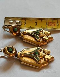 Orecchini in oro 12 kt