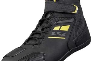 SCARPE MOTO LS2 GARRA NERO H-V GIALLO