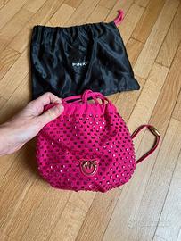 borsa secchiello con strass