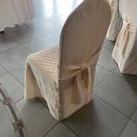 Sedie con coprisedia per catering, cerimonie ecc.