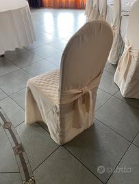 Sedie con coprisedia per catering, cerimonie ecc.