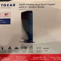 Router Modem NETGEAR N600 Dual Band Gigabit