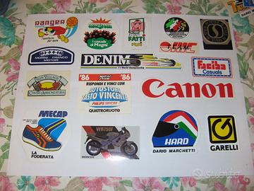 Adesivi stickers anni '80 da motor show bologna - Collezionismo In vendita  a Bologna