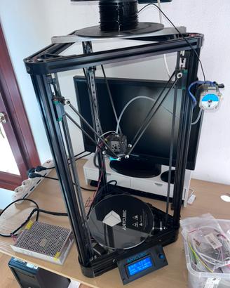 Stampante 3d kossel delta plus