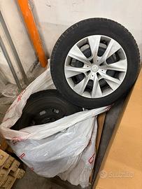 Cerchi in ferro 15 con gomme invernali 185 65 15