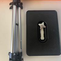 Treppede Manfrotto 190+ base proiettori 183
