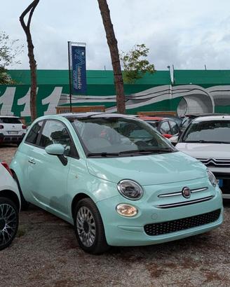 FIAT 500 HYBRID LOUNGE 1.0cc 70cv TETTO PANORAMI