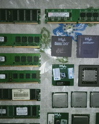 Processore Ram Vintage Intel Amd Pentium Atlhon