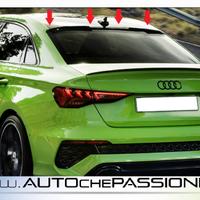 Spoiler/alettone da lunotto per Audi A3 8Y sedan 2
