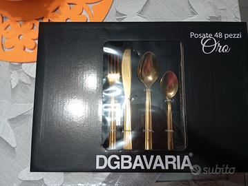 posate oro Bavaria nuove