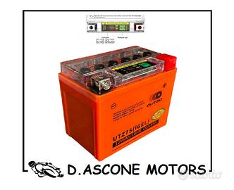 Batteria Outdo Precaricata a gel YTZ7S 12V-6AH 12H