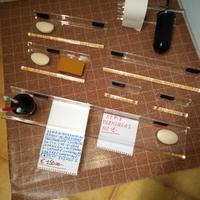 Serie accessori da bagno .